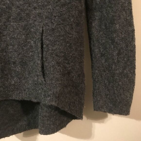 Anthro Angel of the North Sz S Grey Sweater Cowl - Picture 4 of 8
